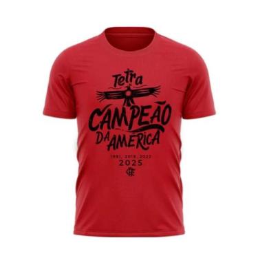 Imagem de Camisa Flamengo Treta Campeão da América 2025 Lima-Peru - Braziline, V