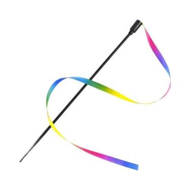 Imagem de Brinquedo Interativo Para Gatos Com Varinha De Provocação Em Tiras Col