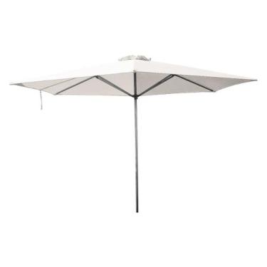 Imagem de Ombrelone Central 2,00m de Diâmetro Em Alumínio para Areia ou Grama Pe