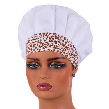 Imagem de Touca Gorro Para Chef Cozinha Unissex Estampas Variadas Cores Outlet D