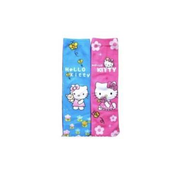 Imagem de Kit 2 Pares Meia Infantil Hellokitty Menina Tamanho 24-30 - Petvipi, A