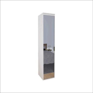 Imagem de Módulo 450 mm 100% MDF 1 Porta de Espelho com Prateleiras Belmax