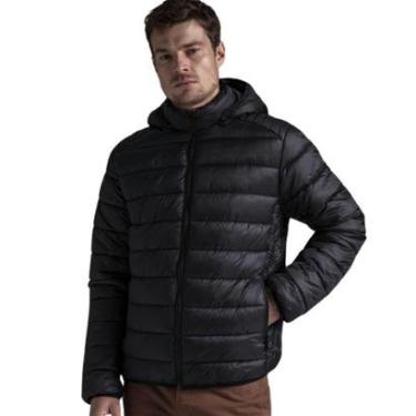 Imagem de Jaqueta Masculina Puffer Flanelada Com Capuz Blusa Frio Industrie Impermeável-Masculino