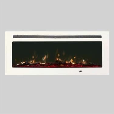 Imagem de Lareira Elétrica Wgrif Opala 42 De Embutir 220V 1800W Branca