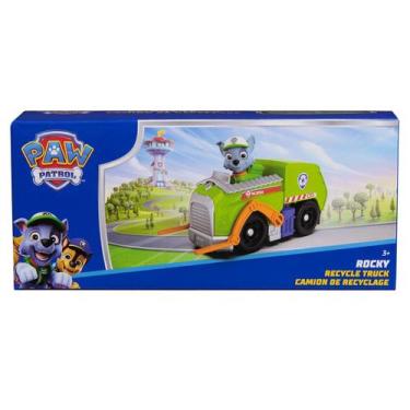 Imagem de Caminhão de Reciclagem do Rocky com Boneco - Patrulha Canina