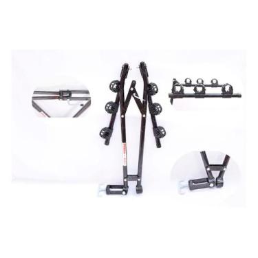 Imagem de Suporte Transbike V De Engate Bola Reboque Para 3 Bicicletas - Metal L