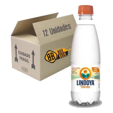 Imagem de Água Mineral Legítima Lindoya Verão 300ml Com Gás-12garrafas