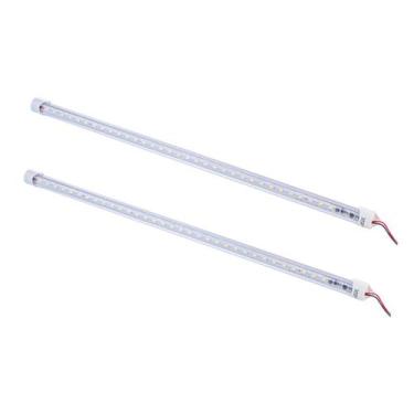 Imagem de 2 Luminária Barra Led Bi-volt 12v 24v Asx 50cm Cama Caminhão - IMPERIA