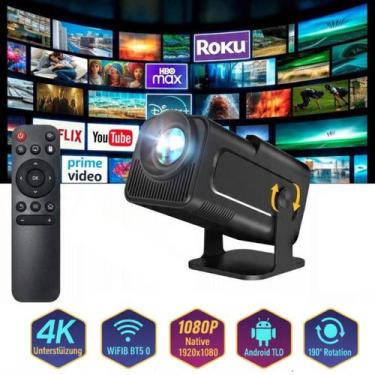 Imagem de Projetor HY320 Smart Android WiFi Bluetooth Full HD Cinema Em Casa