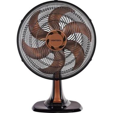 Imagem de Ventilador Mesa Turbo Ventisol 6 Pas 40 Cm - 8003 Bronze 220 Volts, 22