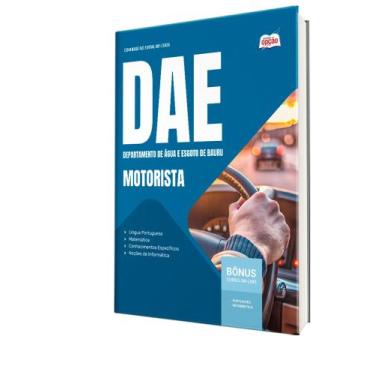 Imagem de Apostila DAE Bauru-SP - Motorista - Apostilas Opção