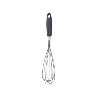 Imagem de Batedor/Fuê Ovos Massas Cremes Inox - Cinza 34cm Hauskraft UTEN-050, C