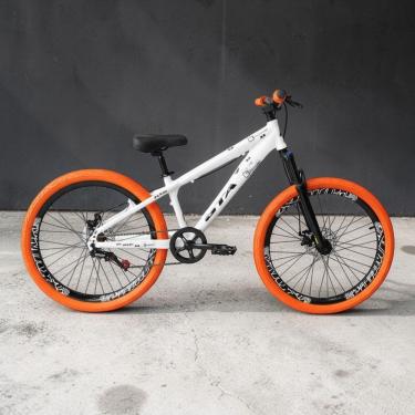 Imagem de Bicicleta 26 Gta Rebel Freeride Downhill Single Aro Vmaxx Freio A Disco Pneu Flame Roxo...