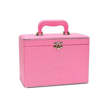 Imagem de Álbum Fotográfico Maleta Box Luxo Rosa 240 Fotos 15x21 - Capture Álbun