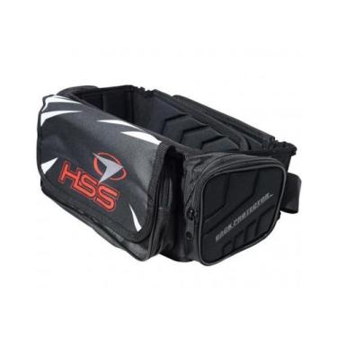 Imagem de Pochete De Ferramentas Com Cinta Abdominal Hss Moto Trilha, PRETO COM 