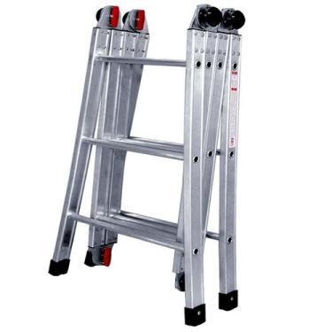 Imagem de Escada Articulada 12 posições - EA 121 - Alulev