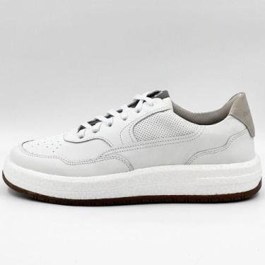 Imagem de Sapatênis Democrata Casual Drake Pulse Masculino, 42, Branco