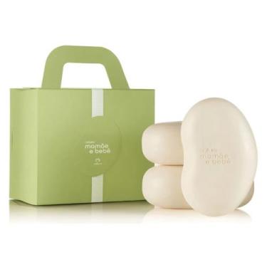 Imagem de Kit Sabonetes Natura Mamãe e Bebê 3 Unidades Kit Presente