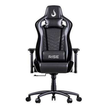 Imagem de Cadeira Gamer Rise Mode Z5, Ângulo Ajsutável, Braço 4D, Preto, PU - RM