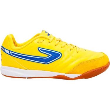 Imagem de Tênis Futsal Topper Maestro Club V Prisma Masculino, Amarelo, 37