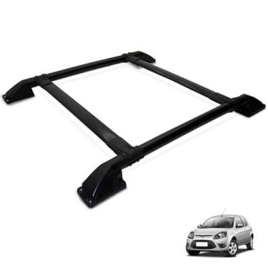 Imagem de Rack de Teto Bagageiro Ka 2008 a 2013 Tubolar Preto - Track