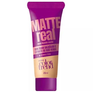 Imagem de Base Líquida Color Trend Matte Real 110F - Avon