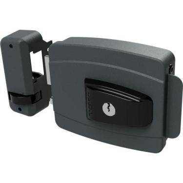 Imagem de Fechadura AGL Mini, 12V, 42MM, AGLinha Cilindro Ajustável Cinza 124232