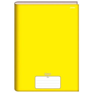 Imagem de Caderno Escolar Brochurão Grande 96 Folhas Capa Dura Liso - Jandaia