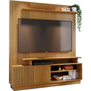 Imagem de Home Theater para Tv de 65" Porta de Correr Hades Cumaru - Madetec, Cu