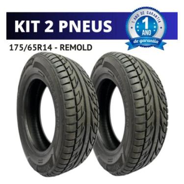 Imagem de Kit 2 Pneus Aro 14 175/65r14 Remold - Mattos Pneus
