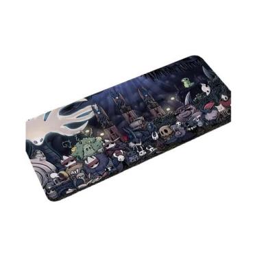 Imagem de Mousepad De Anime Hollow Knight Preto E Branco, Acessório De Borracha 