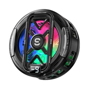 Imagem de Cooler Magnético Para Celular Com Display Digital, Resfriamento Rápido