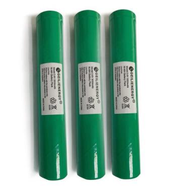 Imagem de Bateria GLEPOWEER 3,6V 3000mAh Ni-MH Kit com 3 Unidades