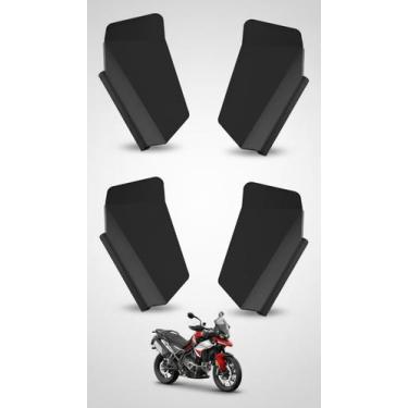 Imagem de Defletor Calor Moto 4mm Preto - Congratulations Store