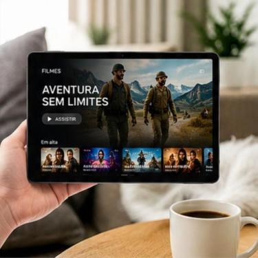 Imagem de Tablet Android WiFi Octa Core Para Navegação Rápida E Multitarefas - J