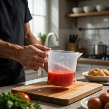 Imagem de Jarra Medidora de Cozinha 500ml com Bico Vertedor - Delta