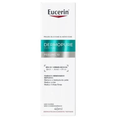 Imagem de Eucerin Dermopure Clinical Cuidado Renovador Noturno 40ml, Peeling 10,