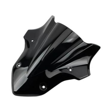 Imagem de Defletor De Vento Preto Para Para-brisa Frontal Para Kawasaki Z900 201