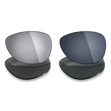 Imagem de 2 pares de lentes polarizadas de substituição da Mryok para óculos de sol Oakley Crosshair New 2012 – Opções