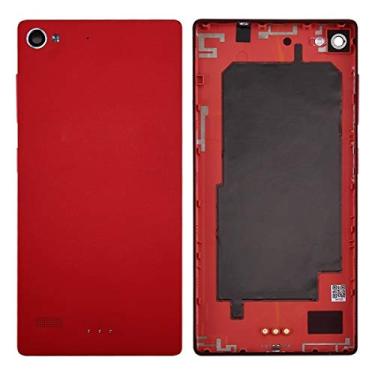 Imagem de Peças da tampa traseira da bateria Lenovo Vibe X2 / X2-to capa traseira da bateria (preto) Peças de substituição de telefone (cor: vermelho)
