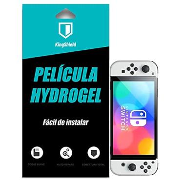 Imagem de Película Nintendo Switch OLED Kingshield Hydrogel Cobertura Total (2x Unid)