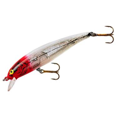Imagem de Bomber B14A-XSI04 Long A Minnow Jerkbait, 3/226.8 g, 3-1/2 polegadas, cabeça vermelha flash prata
