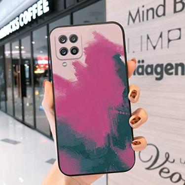 Imagem de Capa de telefone gradiente de aquarela fashion para samsung galaxy a31 a32 a51 a21s a71 a52 s21 ultra plus a50 a72 a10 a30s a10s a02 a12 capa protetora, 01, k174, para a30s a50s
