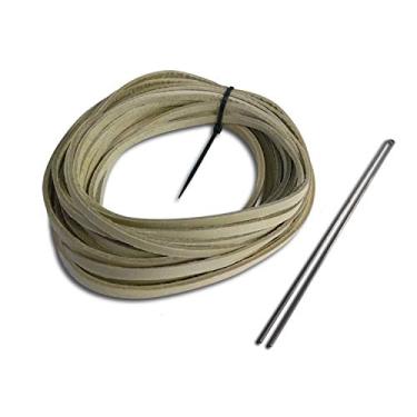 Imagem de Rawlings | Pacote de luvas de renda | Beisebol/softbol | Cadarços padrão de 1,9 cm x 182 cm com ferramenta | Camelo