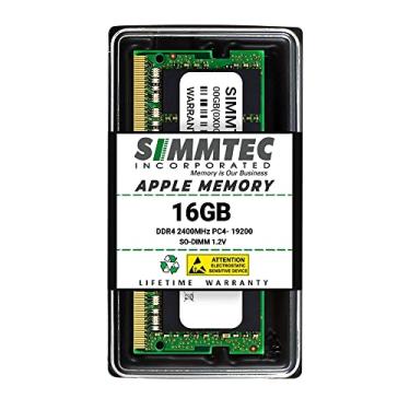 Imagem de Simmtec Incorporated Memória is Our Business 16GB RAM Para Apple iMac 2017(Retina 5K De 27 pol e 4K De 21,5 pol) Módulo De Atualização De Memória SO-DIMM DDR4 2400MHz SODIMM PC4-19200 2Rx8 1,2V 260Pin
