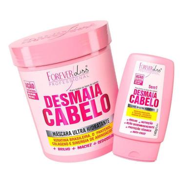 Imagem de Forever Liss Kit Desmaia Cabelo Máscara 950G + Leave-In