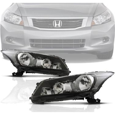 Imagem de Par Farol Honda Accord 2008 2009 2010 2011 2012