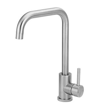 Imagem de Torneira Cozinha Monocomando Bica Movel Alta Inox Escovado