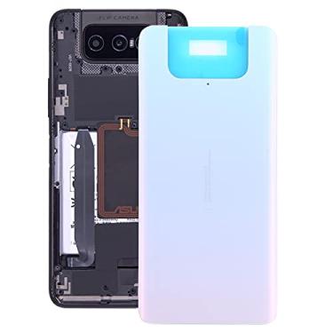 Imagem de HONGYAN Peças de substituição de telefone celular Tampa traseira da bateria de vidro para asus zenfone 7 zs670ks Acessórios telefônicos