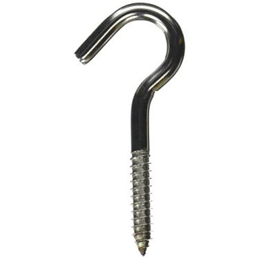 Imagem de NATIONAL MFG/SPECTRUM BRANDS HHI 220822 National/Spectrum Brands HHI N220-822 Gancho de parafuso de aço inoxidável, 9,5 mm x 11,7 cm